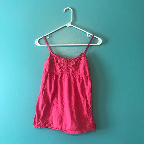 Pink Beaded Tank Top - Picture 2 of 4